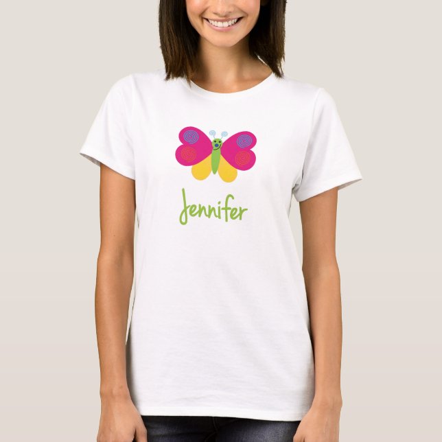 Camiseta Jennifer la mariposa (Anverso)