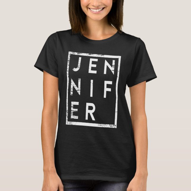 Camiseta Jennifer Minimalismo (Anverso)
