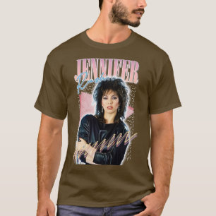 Camiseta Jennifer Rush 80 Retro Fan Art Design