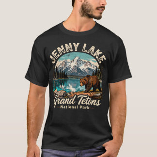 Camiseta Jenny Lake Grand Tetons Parque Nacional Familia