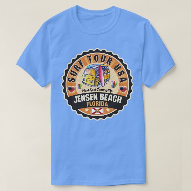 Camiseta Jensen Beach Florida 2 (Diseño del anverso)