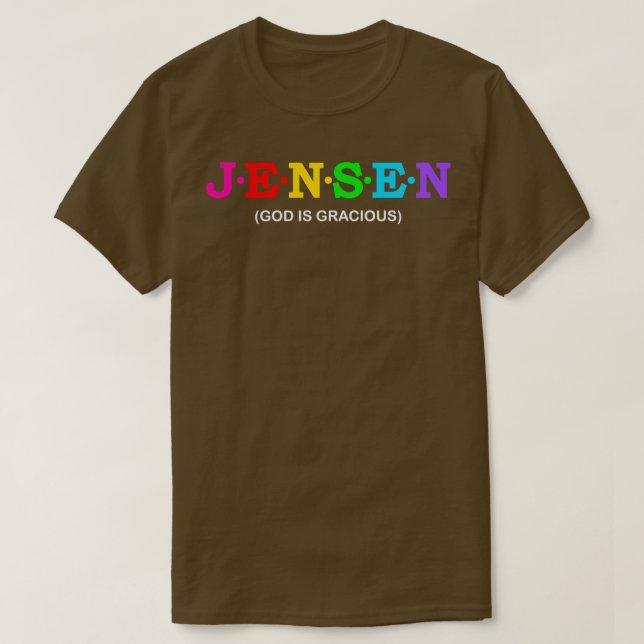 Camiseta Jensen Dios es amable (Diseño del anverso)