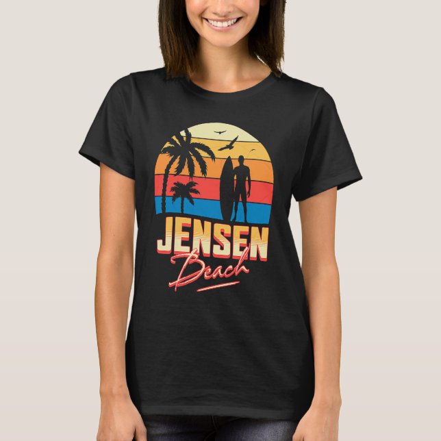 Camiseta Jensen Florida Surfing Ocean (Anverso)