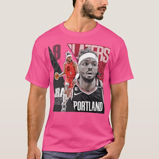 Camiseta Jerami Grant Basketball Shirestry (Anverso)