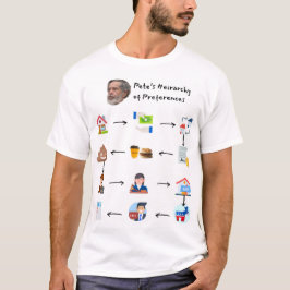Camiseta Jerarquía de preferencias de Pete
