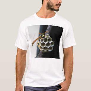 Camiseta Jerarquía y trabajador de la avispa
