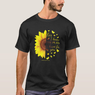 Camiseta Jeremiah 2911 Verse Para Conocer Los Planes Que Te