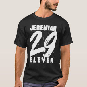 Camiseta Jeremiah 29 11 Eleven Biblia Cristiana Verse Cita
