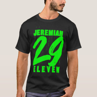 Camiseta Jeremiah 29 11 Eleven Biblia Cristiana Verse Cita