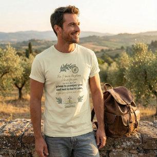 Camiseta Jeremiah 29:11 Versículo Bíblico Inspirador