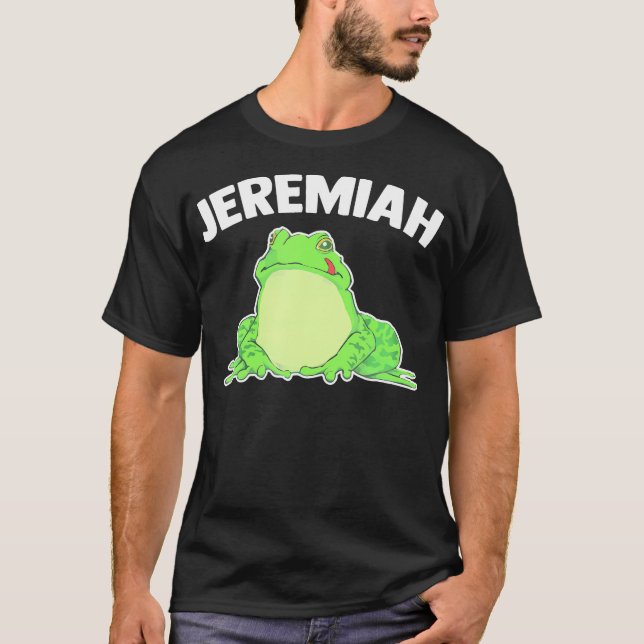Camiseta Jeremiah Bullfrog - Divertido amante de la música