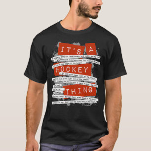 Camiseta Jerga de hockey clásica TShirt