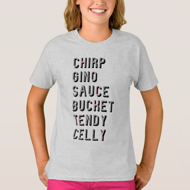 Camiseta Jerga de hockey - Horno de salsa de Gino Chirp Ten (Anverso)