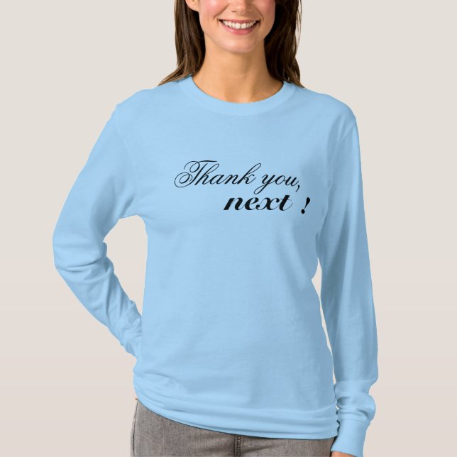 Camiseta jerga inglesa palabras de moda gracias (Anverso)