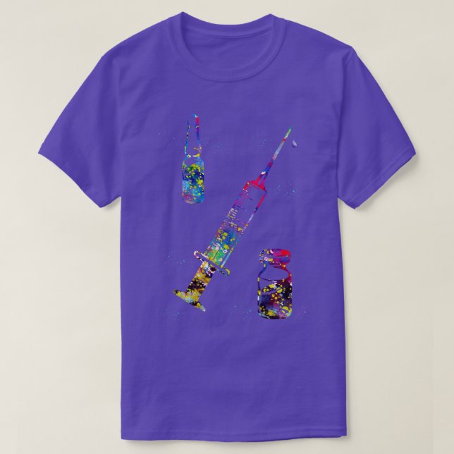 Camiseta Jeringa (Diseño del anverso)