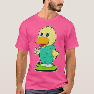Camiseta Jeringa de enfermera de pato