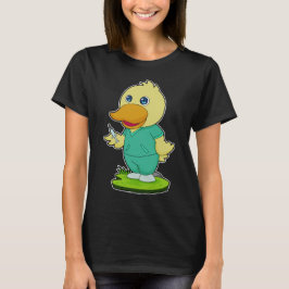 Camiseta Jeringa de enfermera de pato