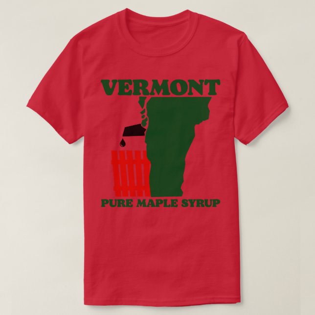 Camiseta Jermont Pure Maple Syrup (Diseño del anverso)