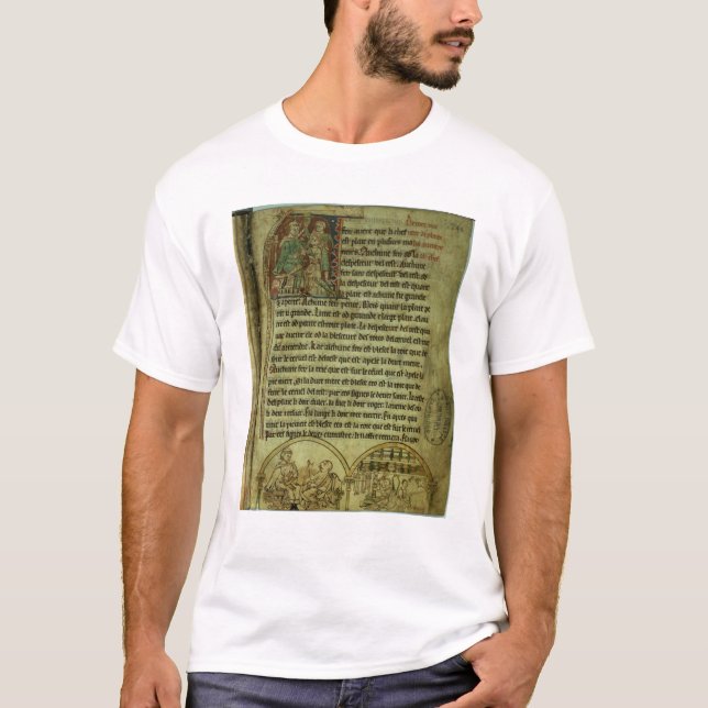 Camiseta Jerome: Un médico que visita a un paciente (Anverso)