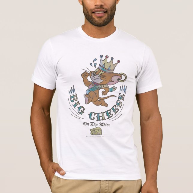 Camiseta Jerry Big Cheese En La Luna 2 (Anverso)