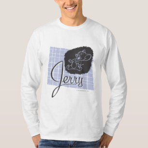 Camiseta Jerry Black and Blue Script