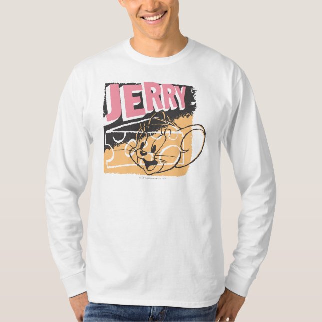 Camiseta Jerry Face on Cheese (Anverso)