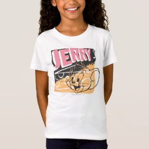 Camiseta Jerry Face sobre el queso