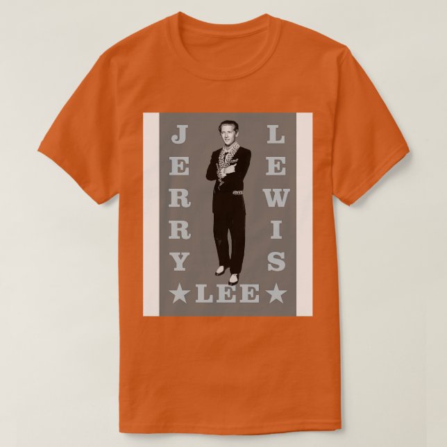 Camiseta Jerry Lee Lewis (Diseño del anverso)