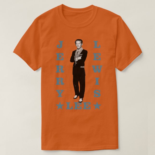 Camiseta Jerry Lee Lewis 1 (Diseño del anverso)
