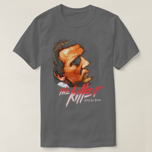 Camiseta Jerry Lee Lewis el asesino (Diseño del anverso)