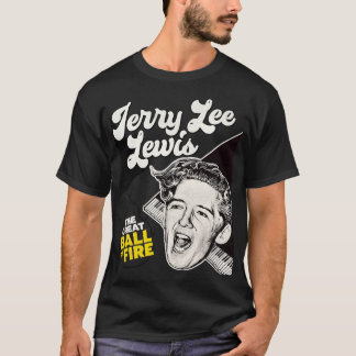 Camiseta Jerry Lee Lewis La Gran Pelota de Fuego