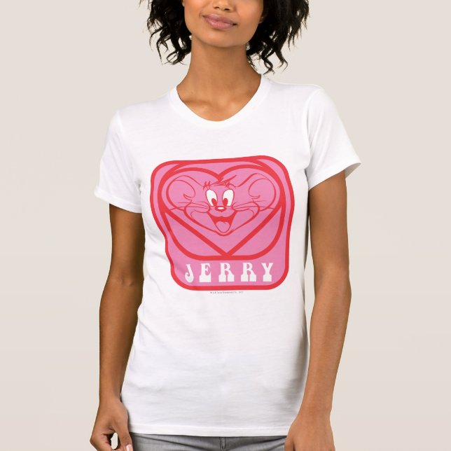 Camiseta Jerry Pink Hearts (Anverso)