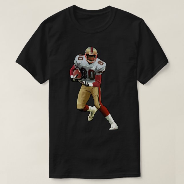Camiseta Jerry Rice Vintage Legends (Diseño del anverso)