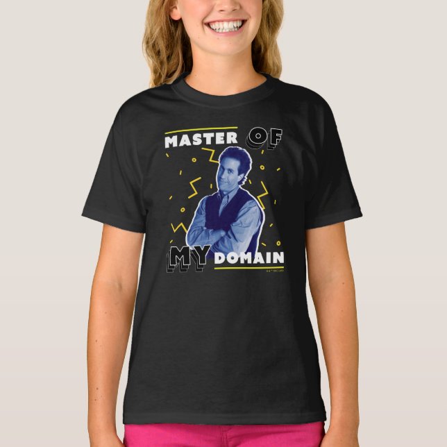 Camiseta Jerry Seinfeld | Maestro de mi dominio (Anverso)