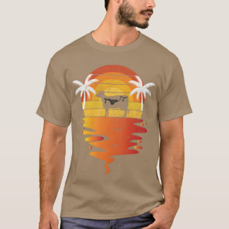 Camiseta Jersey 70s vintage retro puesta de sol Co