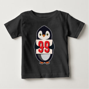 Camiseta Jersey Clásica de Pingüino - Número Perso