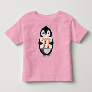 Camiseta Jersey Clásica de Pingüino - Número Perso