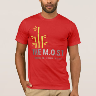 Camiseta Jersey de Manga Corta (rojo intenso)
