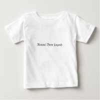 Camiseta Jersey Legend Baby Fine de nacimiento nat
