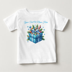 Camiseta Jersey Personalizada Rosa de Navidad para