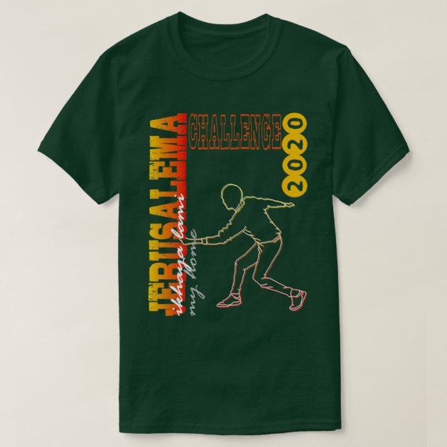 Camiseta Jerusalema Dance Challenge 2020 (Diseño del anverso)