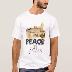 Camiseta Jerusalén Al Quds Paz Justicia y Libertad