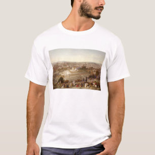 Camiseta Jerusalén en su grandeza, grabada por Charles Mot