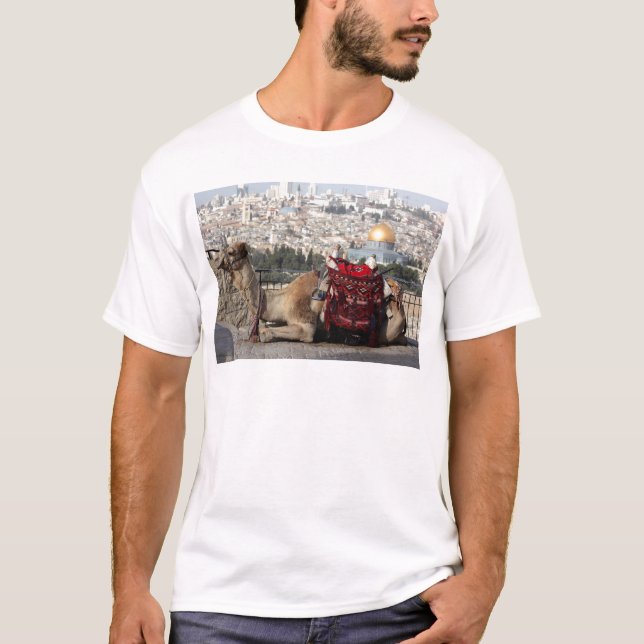 Camiseta Jerusalén, mundo de colos, ciudad santa (Anverso)