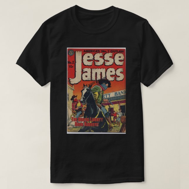 Camiseta Jesse James 002 -c2c (Diseño del anverso)