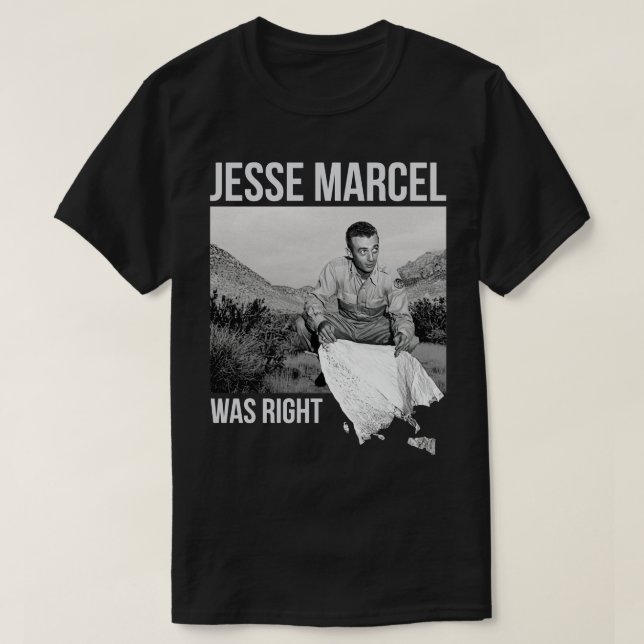 Camiseta Jesse Marcel Roswell (Diseño del anverso)