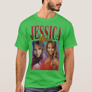 Camiseta Jessica Alba Cultura popular vintage años 90 amigo