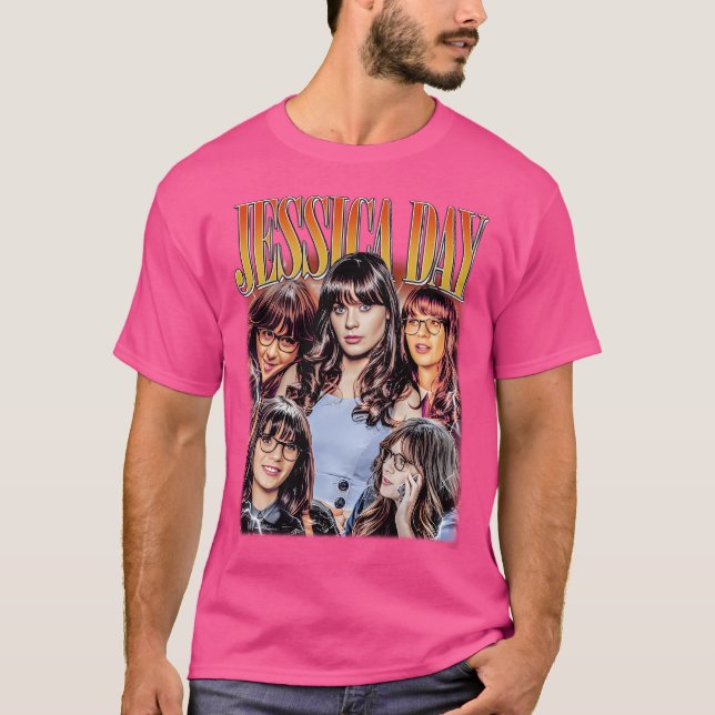 Camiseta Jessica Day Bootleg Vintage Shirt (Anverso)
