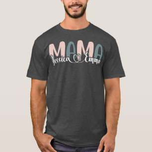 Camiseta Jessica Emma Madres chica Mamá Mimi Gigi Familia t