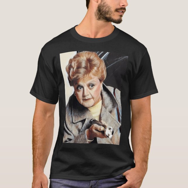 Camiseta Jessica Fletcher, Escribió un crimen (Anverso)
